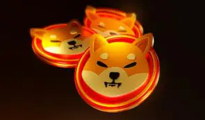 Logo of shiba inu cryptocurrency
