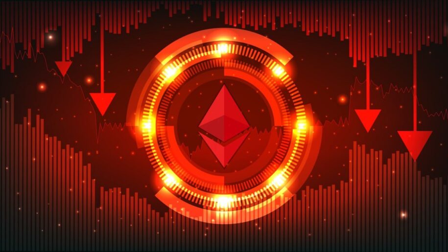 ETH Crashed 40% in a Year: Exchange Reserves Kept Falling