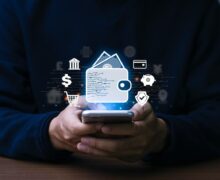 Picture with digital wallet and different payment reils
