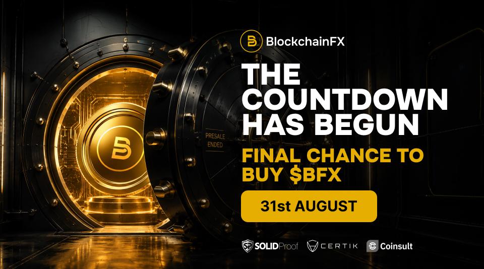 BlockchainFX ($BFX) Moves Into Pre-Launch as New Market Developments Loom