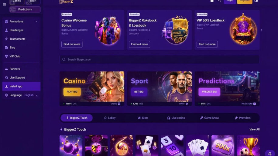 BiggerZ: Building a Fairness-First Crypto Casino, Sportsbook and Prediction Markets Platform