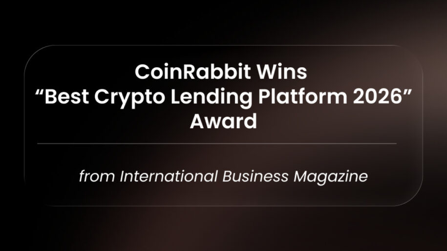 CoinRabbit Wins “Best Crypto Lending Platform 2026” Award from International Business Magazine