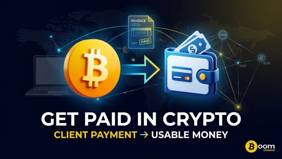 How to Receive Crypto as a Remote Worker — From Client Payment to Usable Money