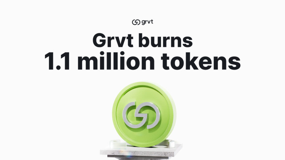 GRVT Burns 1.1 Million Tokens as Countdown to Grvt 2.0 Begins