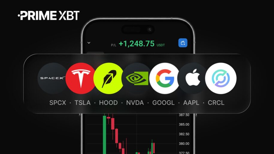 PrimeXBT Brings Tesla, SpaceX, NVIDIA and More to Crypto Futures with New Tokenised Stocks